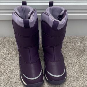 Kids Lands' End Purple Insulated Boots